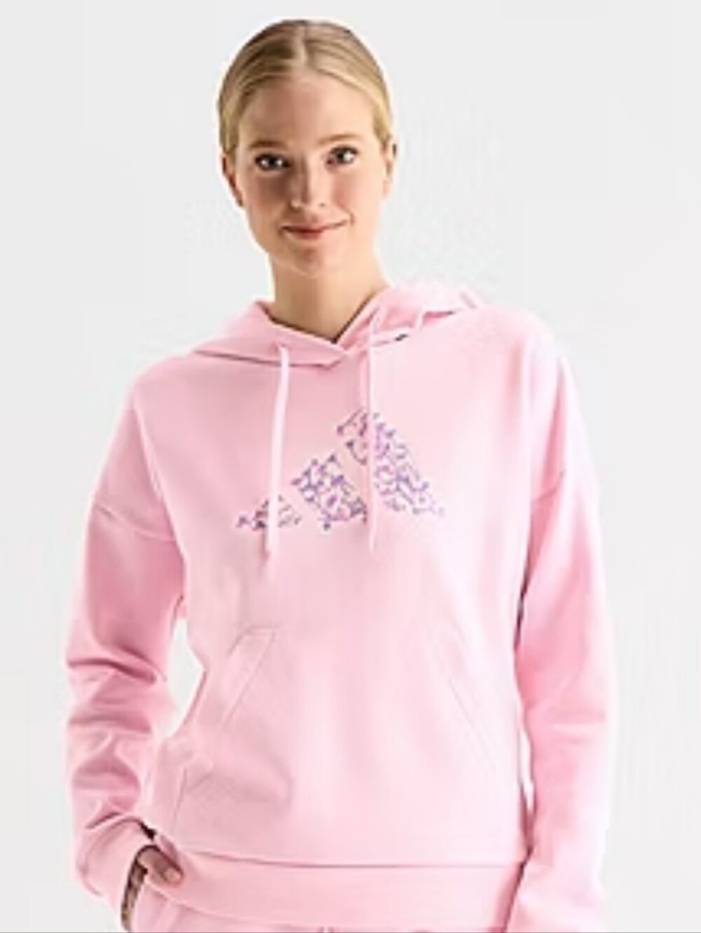 adidas Women's  Long Sleeve Fleece Active Hoodie- 2x